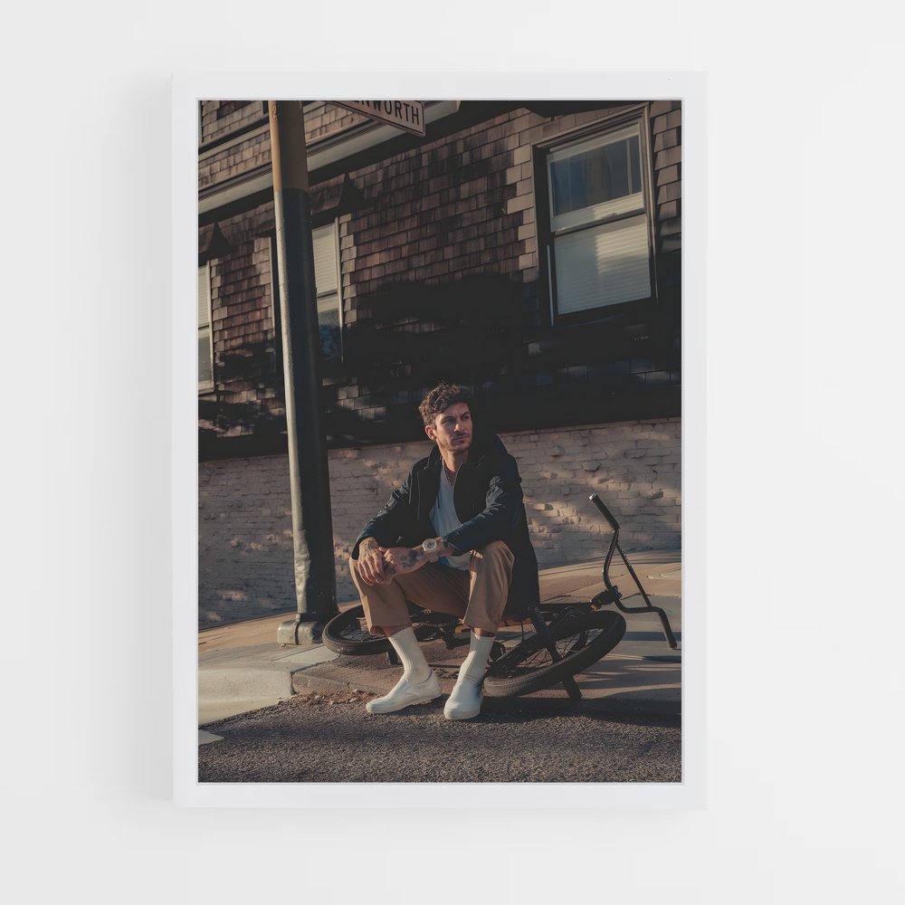 Poster Le Banc de Matthias – affiche BMX (vue 3)